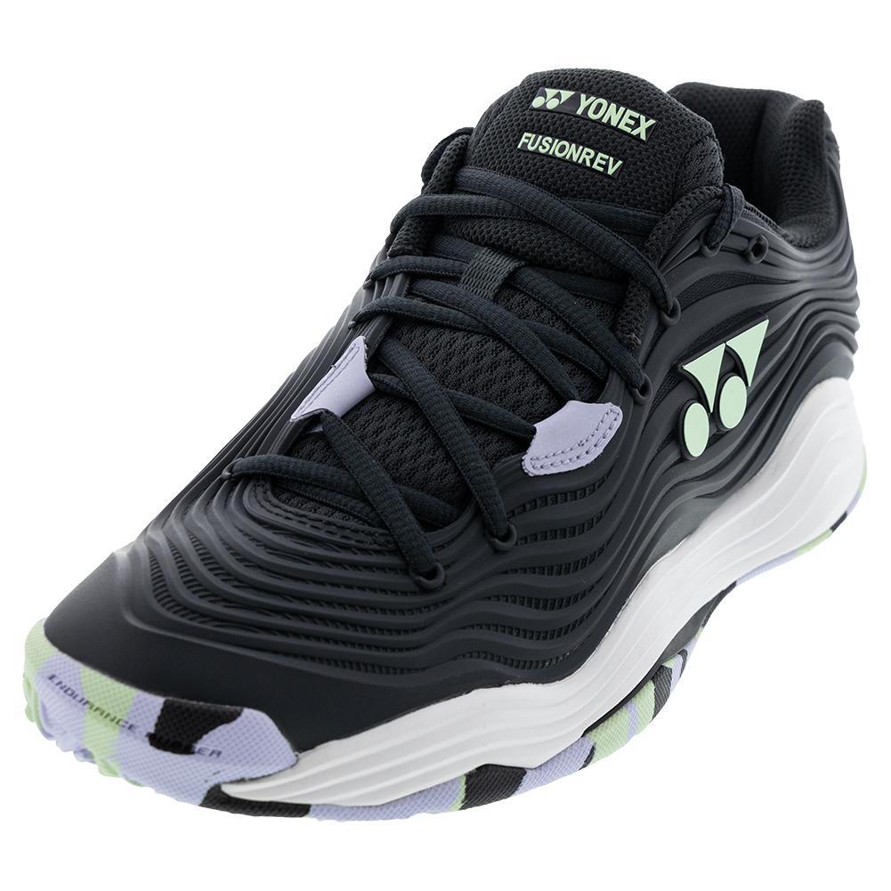 Men's Fusionrev 5 Clay Tennis Shoes Black Footwear Yonex