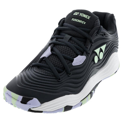 Men's Fusionrev 5 Clay Tennis Shoes Black Footwear Yonex