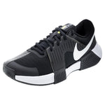 Women's Zoom GP Challenge 1 Tennis Shoes Black and White Footwear Nike
