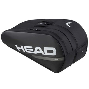 Tour L Tennis Racquet Bag Black and White Head