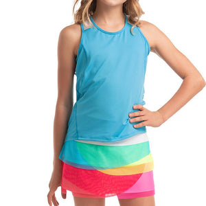 Girl's Tiebreak Tennis Tank Parrot Apparel Lucky In Love