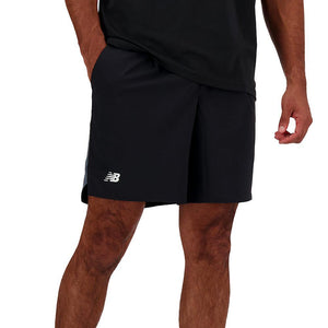 Men's Tournament Tennis Short Black Apparel New Balance