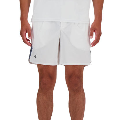 Men's Tournament Tennis Short White Apparel New Balance