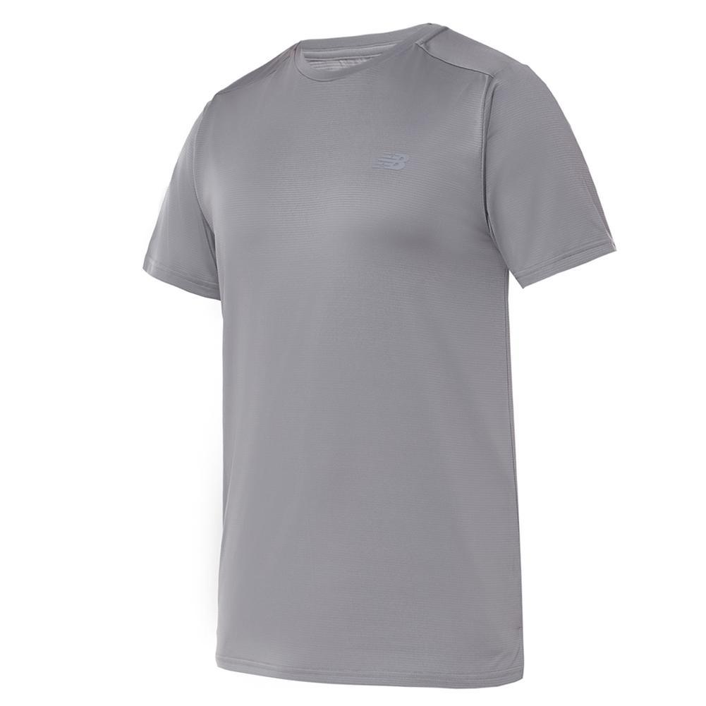 Men's SE Short Sleeve Tennis Top Slategray Apparel New Balance