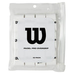 Pro Overgrip Padel 12 Pack White Wilson