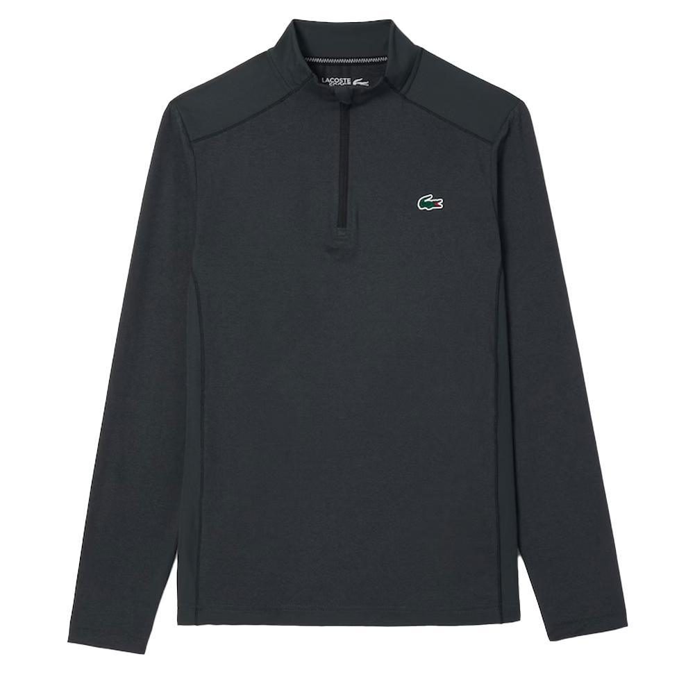 Men`s Sport Ultra-Dry Stretch 1/4 Zip Tennis Jacket Apparel Lacoste