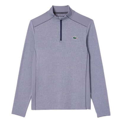 Men`s Sport Ultra-Dry Stretch 1/4 Zip Tennis Jacket Apparel Lacoste