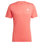Men's Freelift Tennis Top Preloved Scarlet and Bright Red Adidas