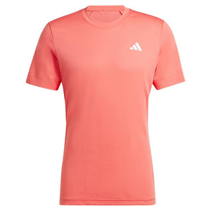 Men's Freelift Tennis Top Preloved Scarlet and Bright Red Adidas