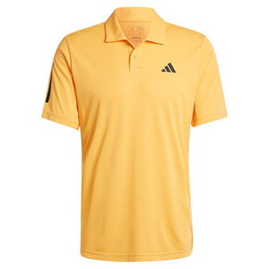 Men's Club 3 Stripe Tennis Polo Hazy Orange Adidas