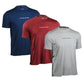 Men's Performance Short Sleeve Tennis Top Apparel Paddletek