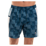 Men's Blue Heat 7 Inch Tennis Short Orion Apparel K-Swiss
