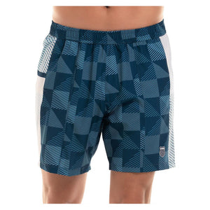 Men's Blue Heat 7 Inch Tennis Short Orion Apparel K-Swiss