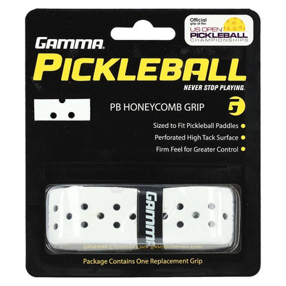 Honeycomb Pickleball Grip White Accessories Gamma