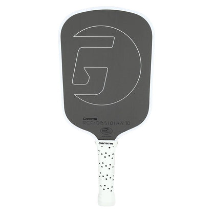 White - RCF Obsidian 10 Pickleball Paddle White Racquets Gamma
