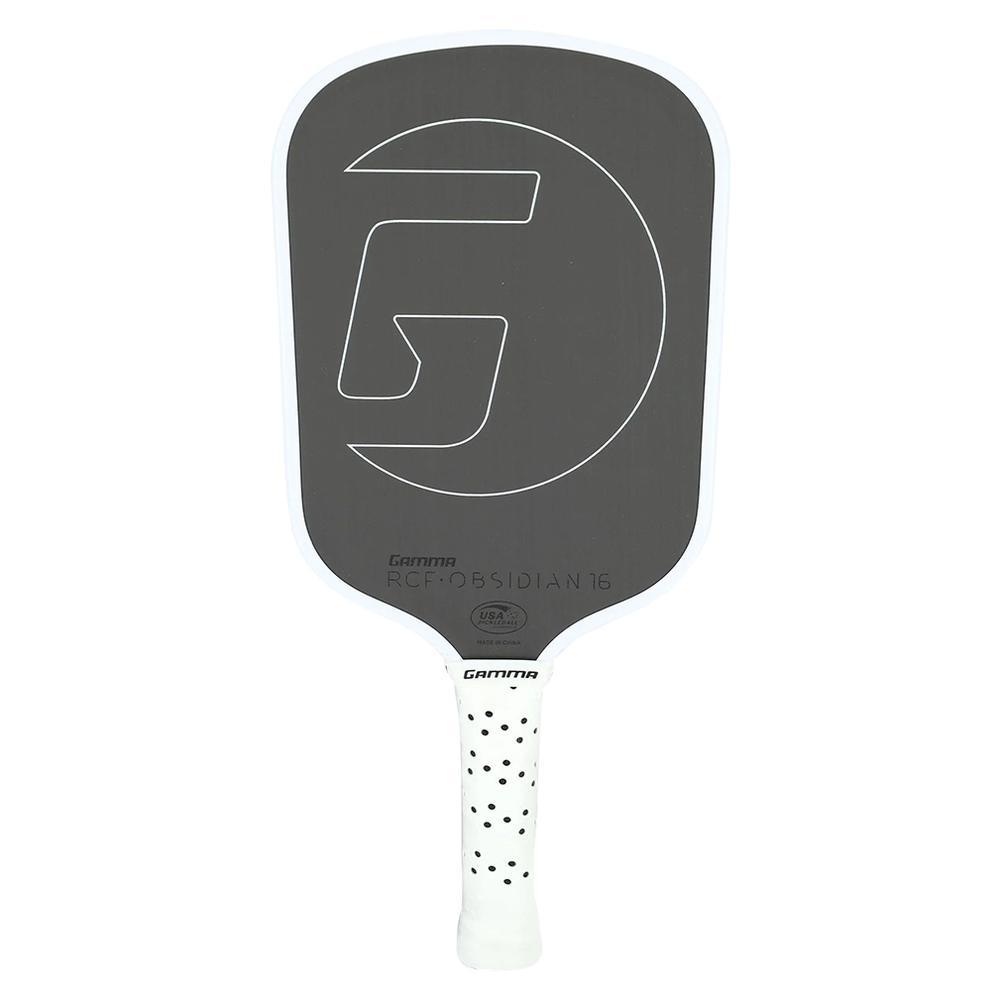 RCF Obsidian 16 Pickleball Paddle White Racquets Gamma