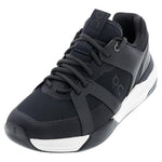 Women's The Roger Clubhouse Pro Tennis Shoes Black and White Footwear On