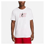 Men's Dri-fit Tennis Tee White Apparel Nike