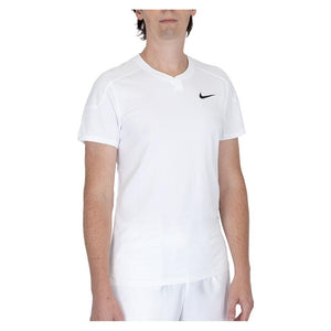 Men's Slam Dri-Fit Tennis Top White Apparel Nike