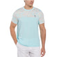Men's Short Sleeve Performance Checkerboard Block Tennis Crew Apparel Penguin