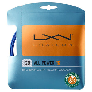 ALU Power 128 Roland Garros Tennis String Blue and White Luxilon