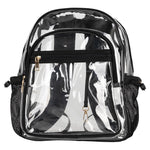 Clear Backpack Black Bags Mayvak