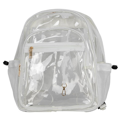 Clear Backpack White Bags Mayvak