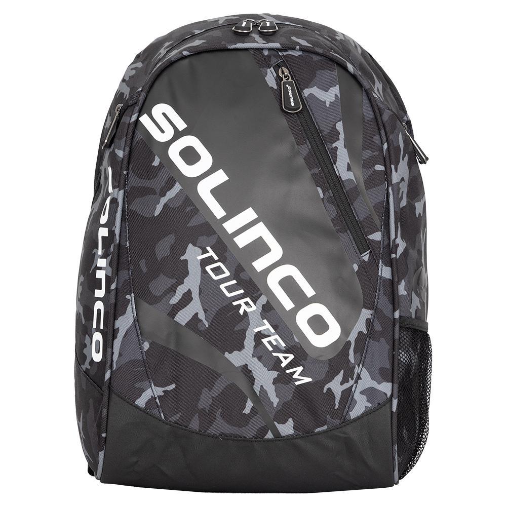 Midnight Camo Tennis Backpack Bags Solinco