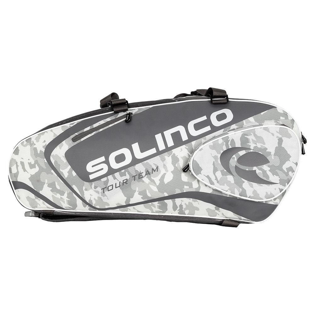 Artic Camo 6 Pack Tennis Racquet Bag Bags Solinco