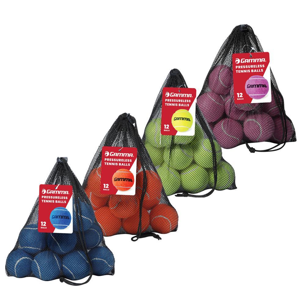 Pressureless Tennis Balls 12pk Gamma