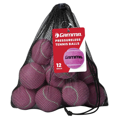Pressureless Tennis Balls 12pk Gamma