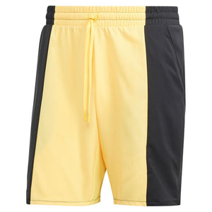 Men's Heat.RDY ERGO Pro 7 Inch Tennis Short Spark and Black Adidas