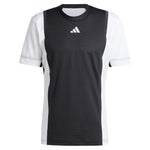 Men's Heat.RDY Freelift Pro Tennis Top Black and White Adidas