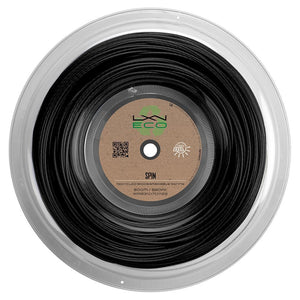 ECO Spin 125 Tennis Reel Black Strings Luxilon