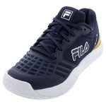 Women's Axilus 3 Tennis Shoes Navy and White Footwear Fila