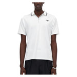 Men's Tournament Tennis Polo White Apparel New Balance