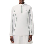Women`s Slim Fit Contrast Sleeve Tennis Jacket Apparel Lacoste