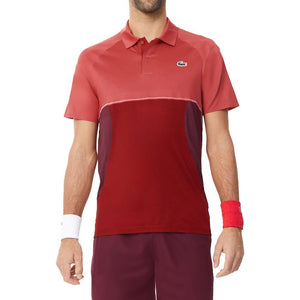 Men's Novak Djokovic Ultra-Dry On-Court Tennis Polo Apparel Lacoste