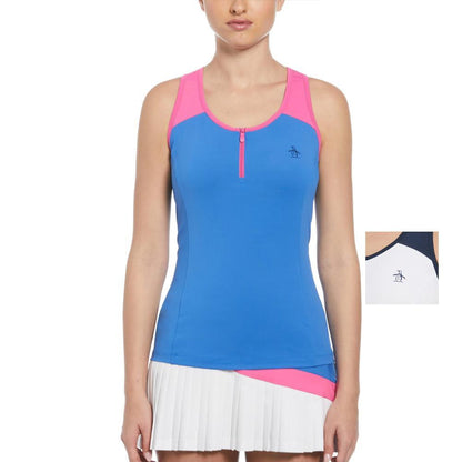 Women's Square Neckline Tennis Tank Apparel Penguin