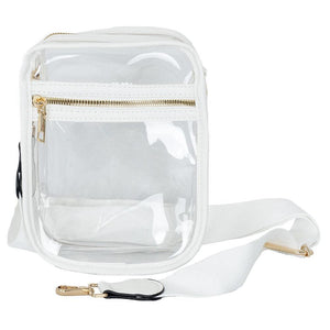 Clear Crossbody Bag White Bags Mayvak