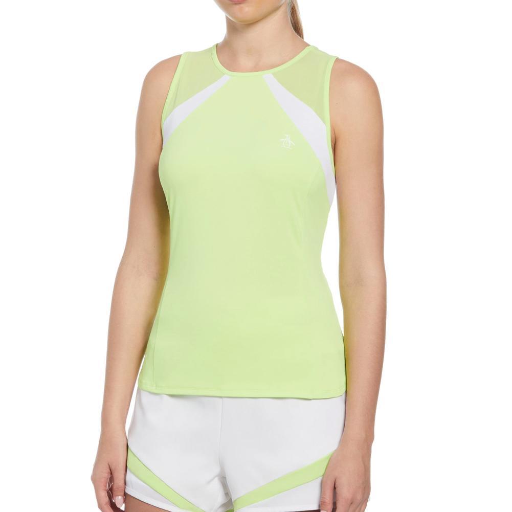 Women's Scoop Collar Block Tennis Tank Apparel Penguin
