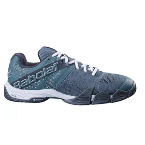 Men's Movea Padel Shoes North Atlantic and White Footwear Babolat