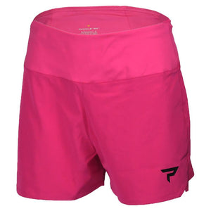 Womens Base Level Performance Tennis Short Fuchsia Apparel Paddletek