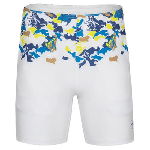 Men`s Engineered Camo Printed Tennis Short Apparel Penguin