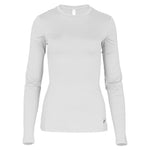 Women's Long Sleeve UV Blocker Pickleball Top White Apparel Fila