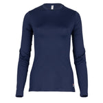 Women's Long Sleeve UV Blocker Pickleball Top Navy Apparel Fila
