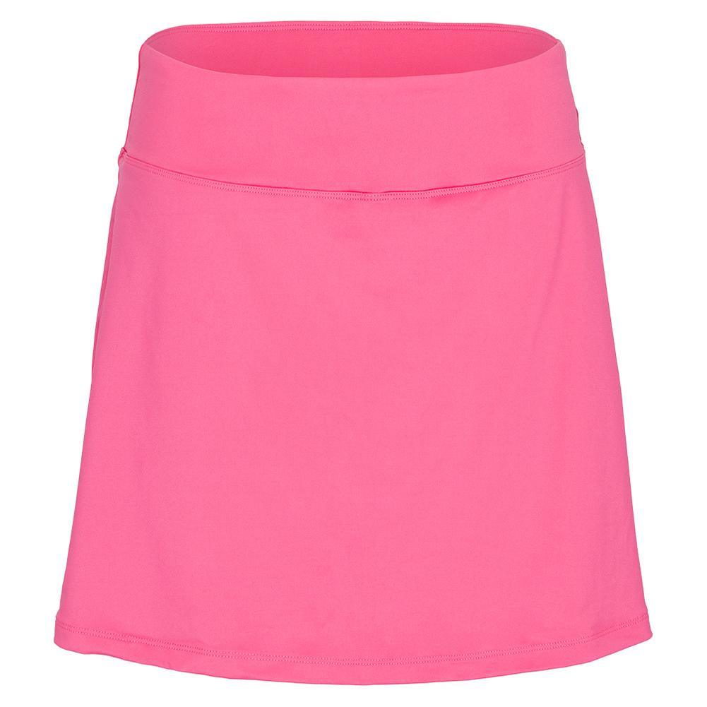 Women's Flirty Flare Pickleball Skort Pink Cyclamen Apparel Fila