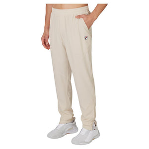 Men's Woven Court Tennis Track Pant Whitecap Gray Apparel Fila