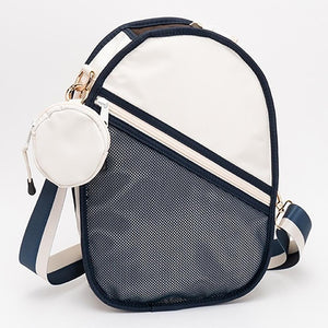 The Pickleball Bag White and Black Bags Mayvak