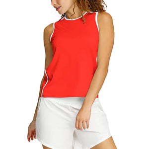 Womens Stance Sleeveless Pickleball Top Flamenco Apparel Spin-It